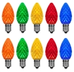 C7 Bulbs Lights Red Blue Yellow Green Color for Xmas Replacement Bulbs