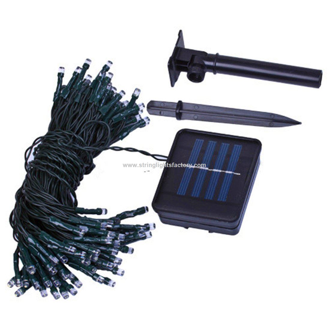 Solar Powered Waterproofed 17Meters 100 Led String Light Outside