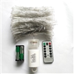 Battery Operated 300 LED Curtain String lights Remote & Timer Outdoor Curtain Icicle Wall Lights