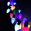 Colorful 7.5ft Strawberry Fairy Lights of 20 Multicolor LEDs Xmas Light with Timer Function