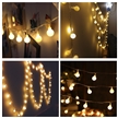 50 LED Globe String Lights Ball Christmas Lights Indoor Outdoor Decorative Light