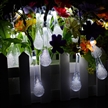 Christmas Decorative Solar Powered Lights 30 LED 19.7ft 8 Modes Water Drop Fairy String light