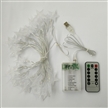 Warm White Cool White Fairy Rose Flower 30LEDs 15Ft Double Modes Power LED String Lights