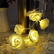 USB and Battery Operated 30LEDs Rose Flower 15Ft String Lights