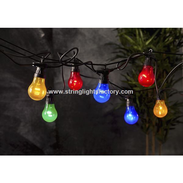 Christams Holiday LED Light Bulb String Lights DC12V Plug in Powered Strand Lights