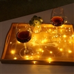 Solar Powered String Lights 200 LED Copper Wire Lights 72ft 8 Modes Starry Light