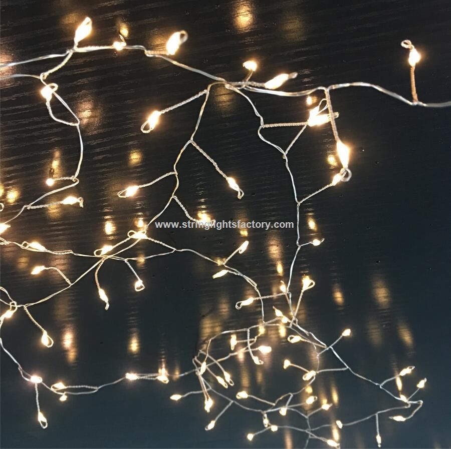 Warm White Fairy Lights 3M 100LEDs Camping Party Beach Light Invisible Lights