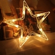 2M 12Stars Fairy Lights Curtain Star Fairy Lights Memory Window Lights Star Strings